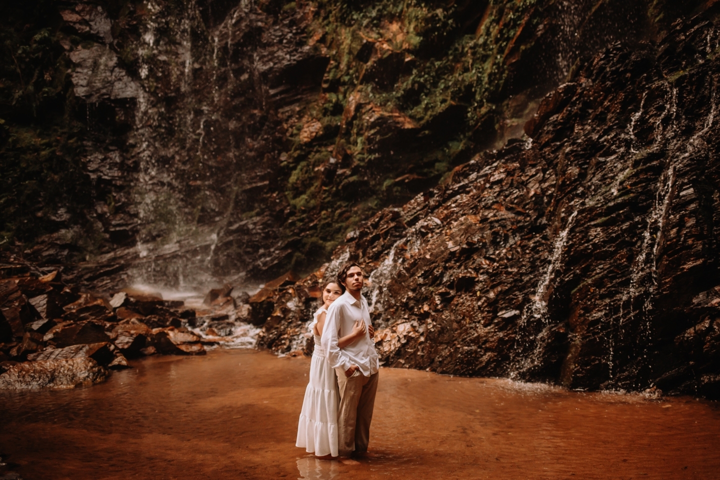 Pré Wedding no Salto do Boa Vista - Josi&Juan