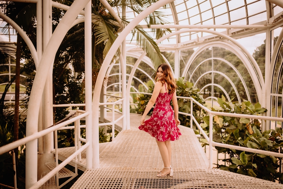 Ensaio de 15 anos no Jardim Botânico - Yasmin 