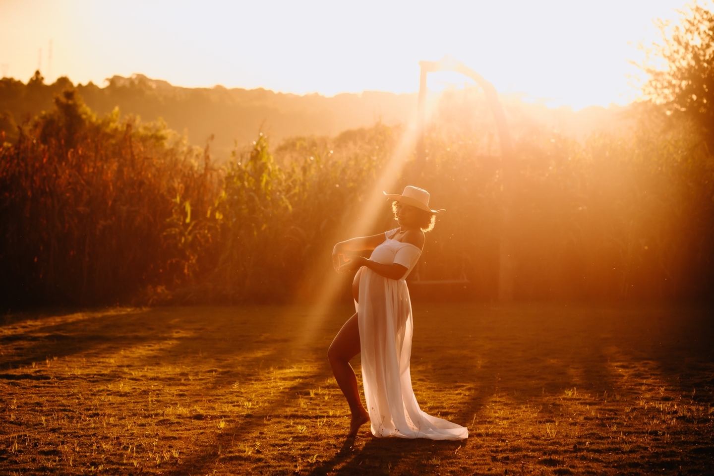 Ensaio Gestante Julie - no Recanto Nogarotto 