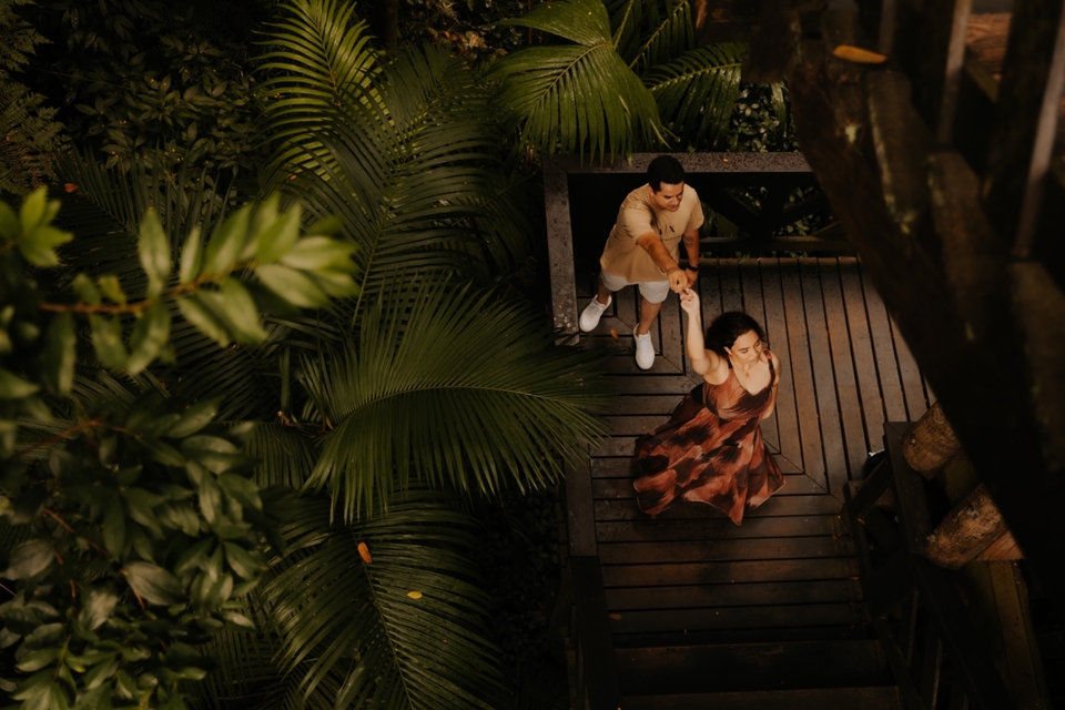 Ensaio casal no Bosque Alemão - Fernanda&Pedro