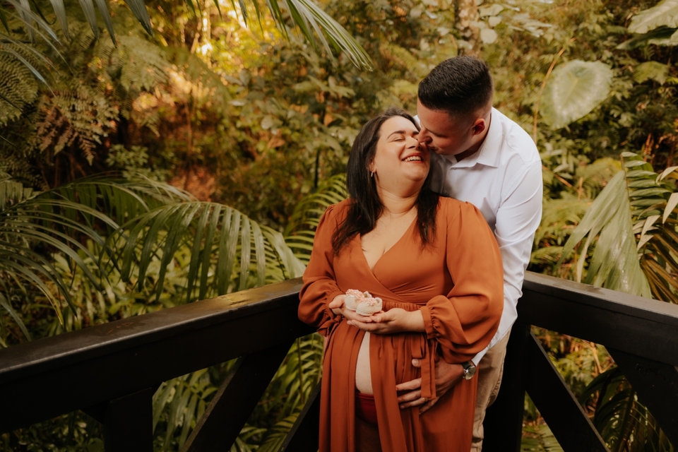 Ensaio Gestante no Bosque Alemão - Jhenny&Pedro