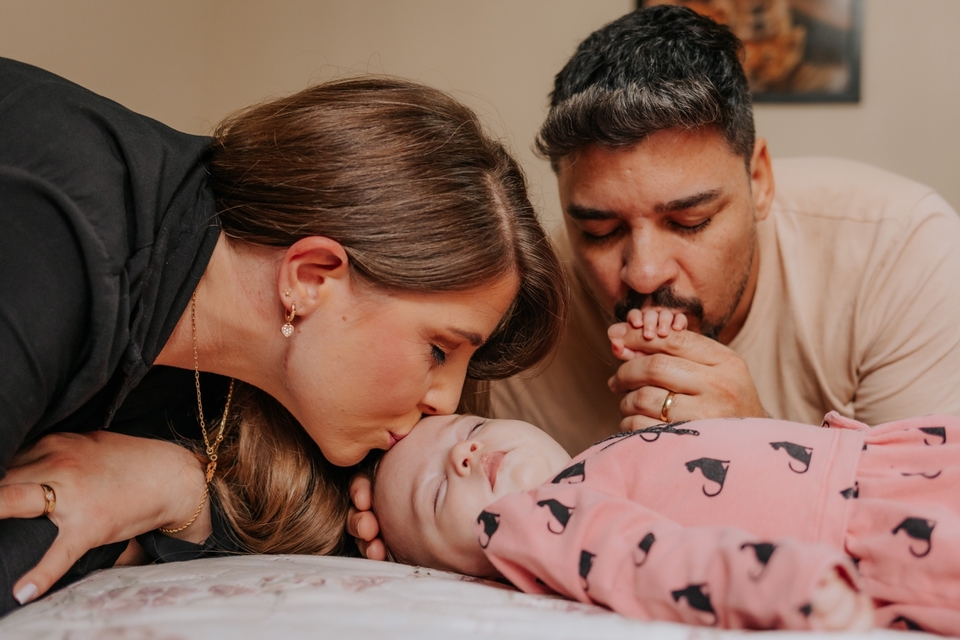 Ensaio 4 meses - Acompanhamento Ana Luiza