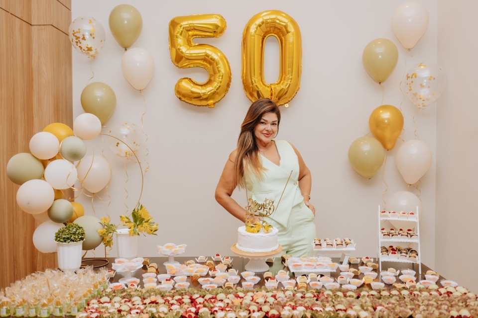 Aniversário Cláudia 50 Anos
